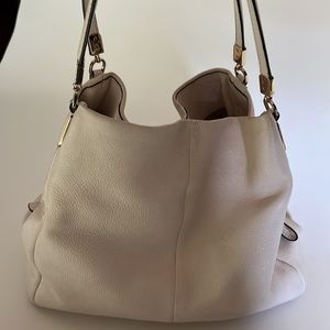 Cream Coach Purse